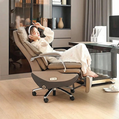 Ergonomic Office Chair – Adjustable Lumbar Support, Comfortable Swivel Chair for Home or Work
