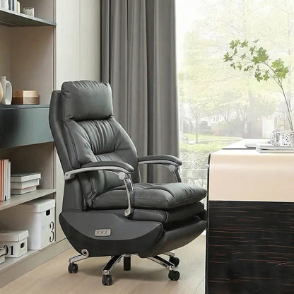Ergonomic Office Chair – Adjustable Lumbar Support, Comfortable Swivel Chair for Home or Work