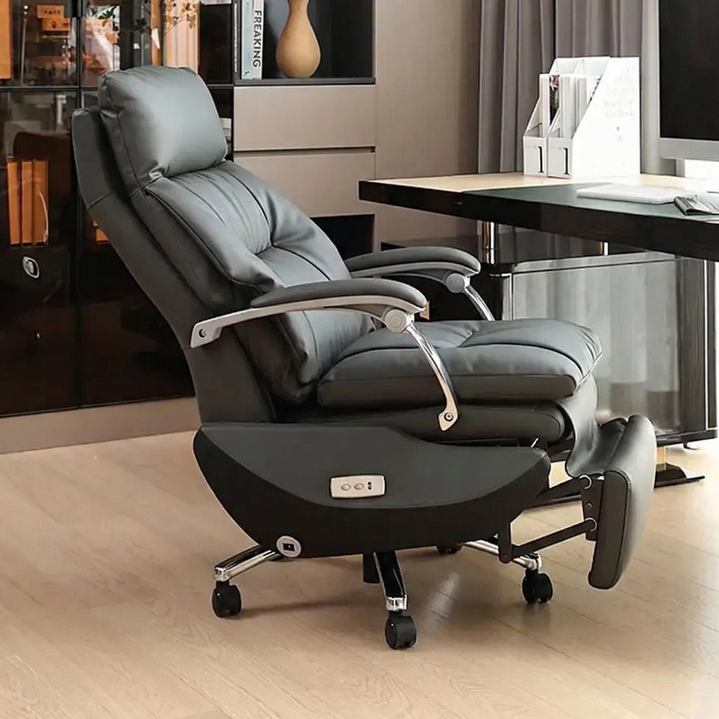 Ergonomic Office Chair – Adjustable Lumbar Support, Comfortable Swivel Chair for Home or Work