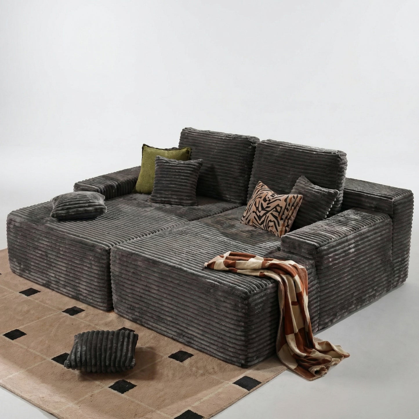 Ultra-Soft Convertible Sofa Bed – Plush, Comfortable Couch That Easily Transforms into a Bed, Perfect for Living Room or Guest Room