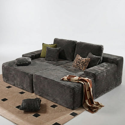 Ultra-Soft Convertible Sofa Bed – Plush, Comfortable Couch That Easily Transforms into a Bed, Perfect for Living Room or Guest Room