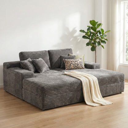 Ultra-Soft Convertible Sofa Bed – Plush, Comfortable Couch That Easily Transforms into a Bed, Perfect for Living Room or Guest Room