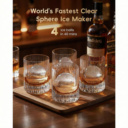 Rapid Home Ice Maker – Fast & Efficient Countertop Ice Machine for Family, Perfect for Drinks, Parties, and Everyday Use