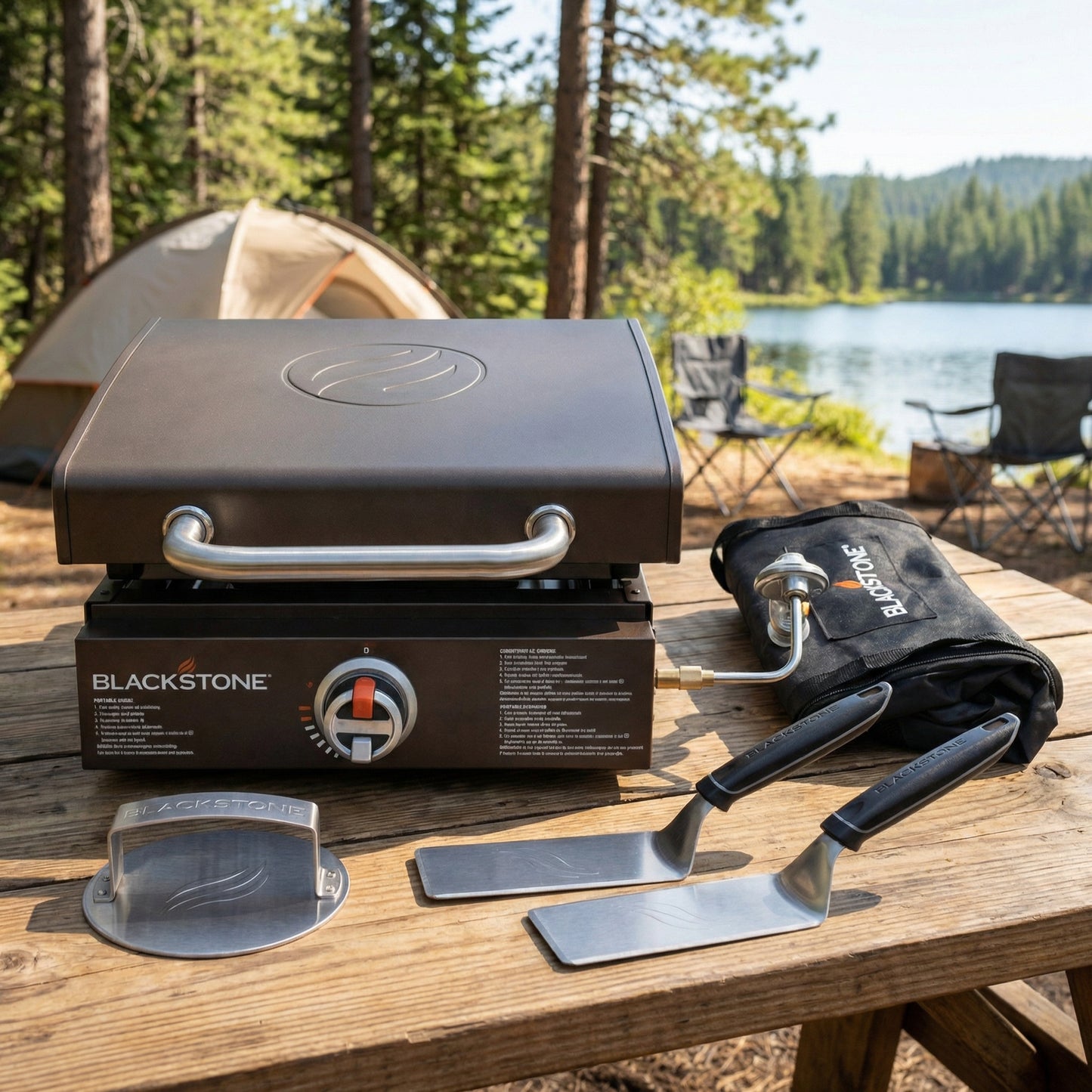 Outdoor BBQ Grill Pan – Durable Non-Stick Cooking Pan for Camping, Picnics, and Backyard Grilling