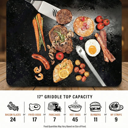 Outdoor BBQ Grill Pan – Durable Non-Stick Cooking Pan for Camping, Picnics, and Backyard Grilling